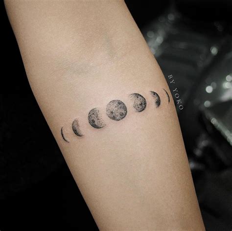 tatuaje fases de la luna|tatuajes de la luna llena.